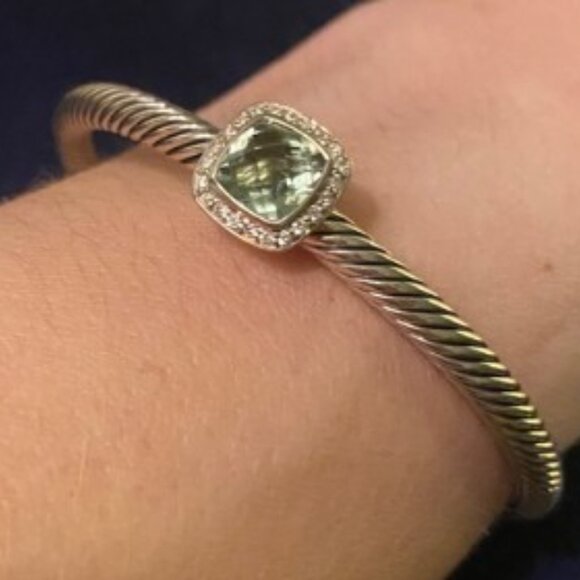 David Yurman Prasiolite Nobless Cable - Picture 3 of 4